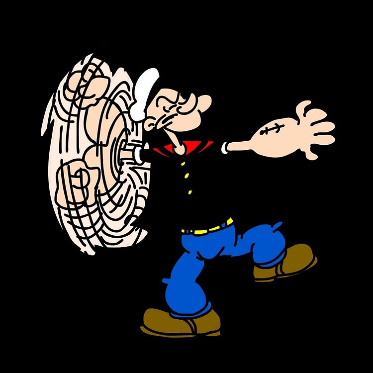 New Popeye Tote Bag - Image 2