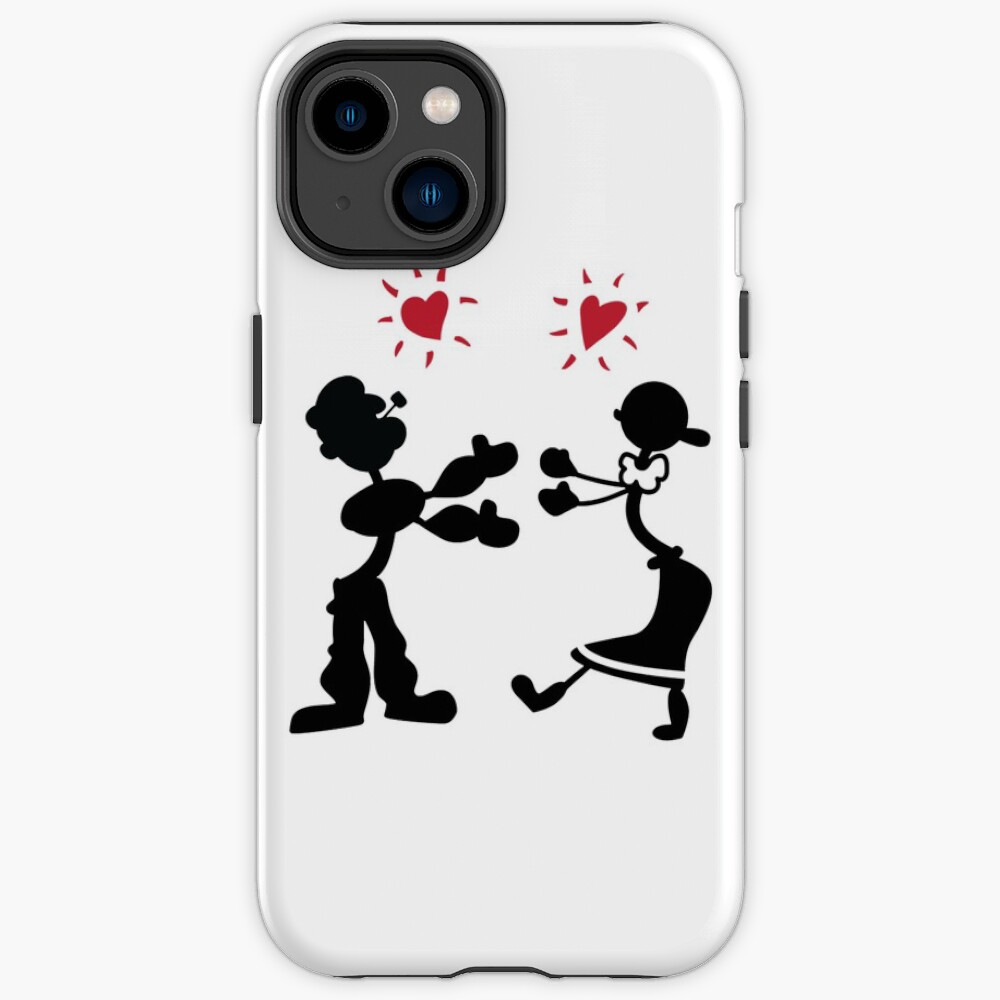 Couple Popeye And Olive Classic Iphone Case
