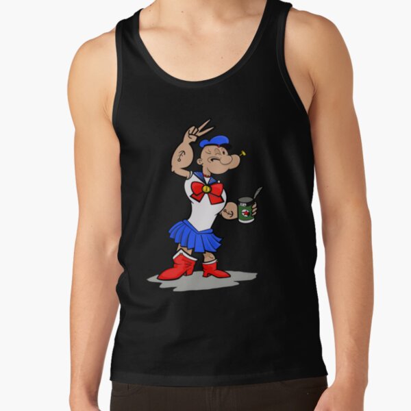 Popeye Sailor Moon Tank Top