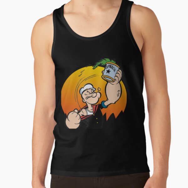 New Popeye The Sailor Tank Top