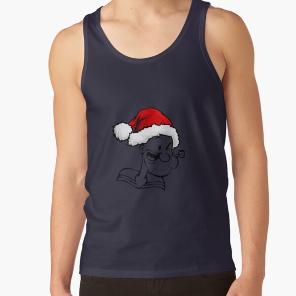 Popeye Christmas Tank Top - Image 4