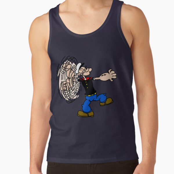 Hot Popeye The Sailor Tank Top - Image 5