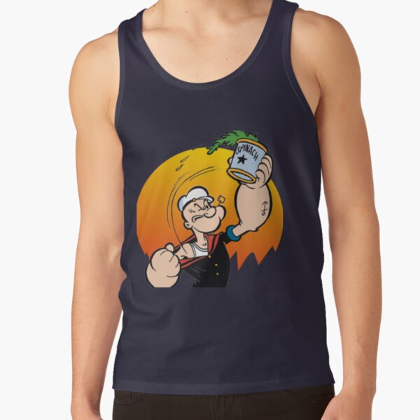 New Popeye The Sailor Tank Top - Image 5