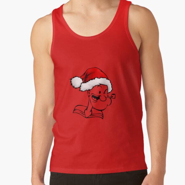 Popeye Christmas Tank Top - Image 2