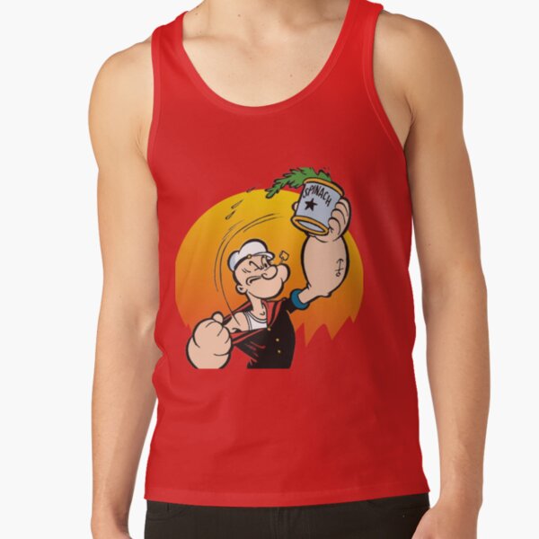 New Popeye The Sailor Tank Top - Image 4