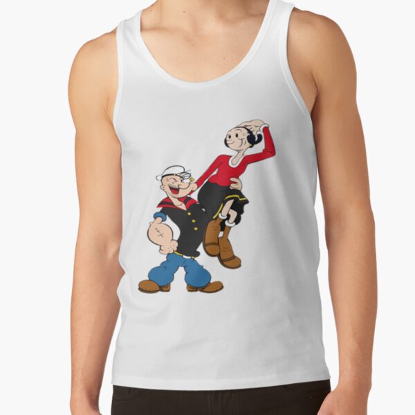 Popeye And Olive Oyl Classic Tank Top - Image 4