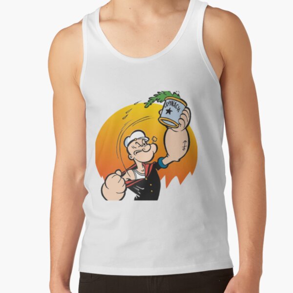 New Popeye The Sailor Tank Top - Image 6