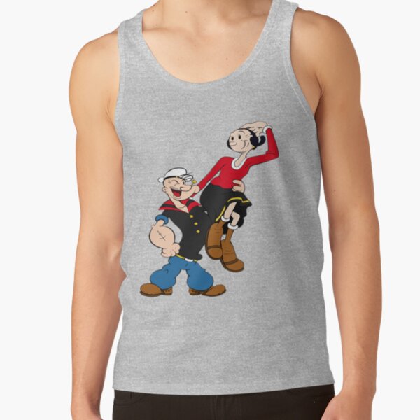 Popeye And Olive Oyl Classic Tank Top - Image 5