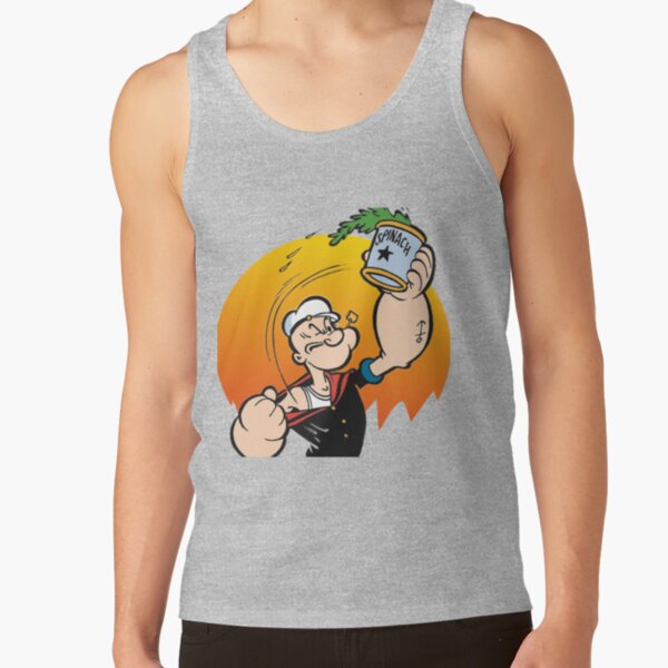 New Popeye The Sailor Tank Top - Image 2