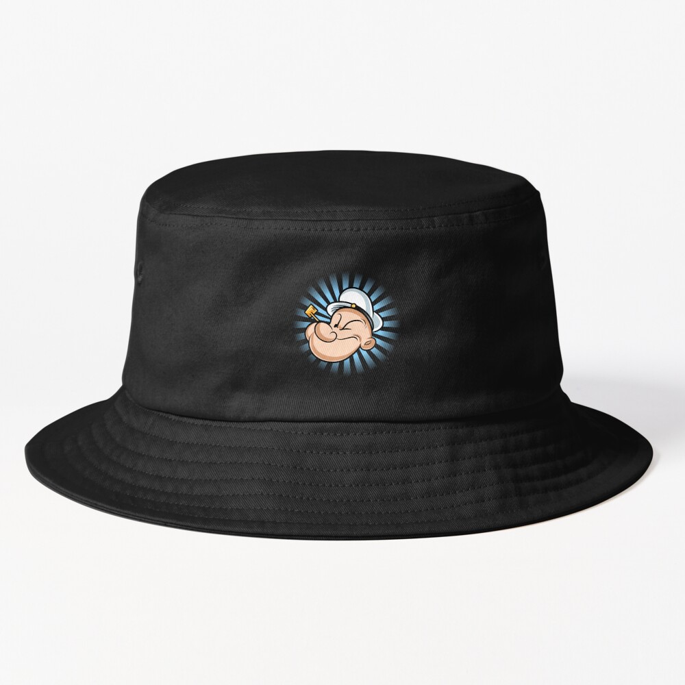 Hot Popeye The Sailor Bucket Hat