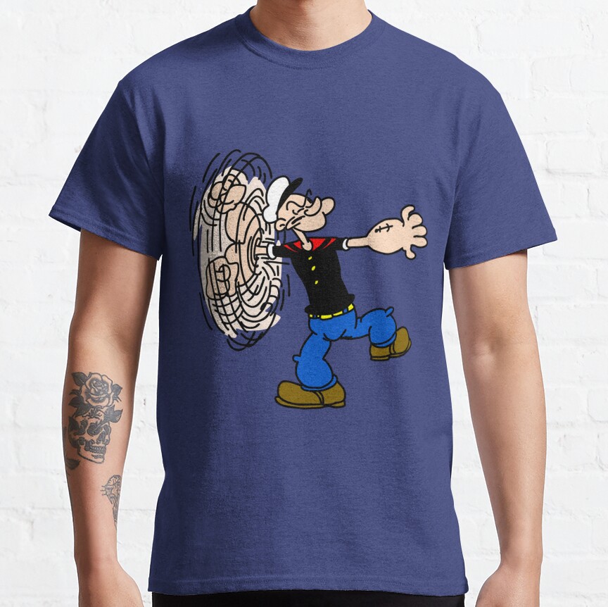 Best Popeye The Sailor T-Shirt - Image 5