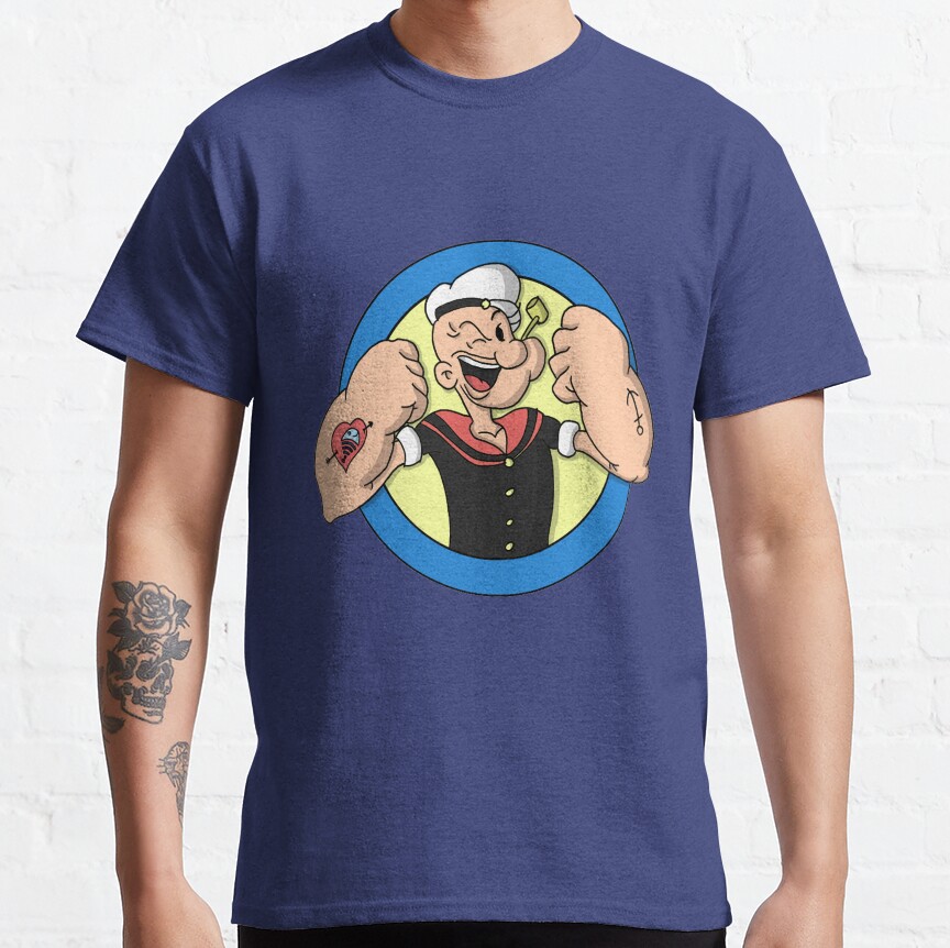 Hot Movie Popeye T-Shirt - Image 8