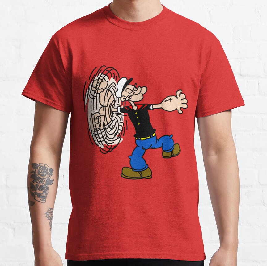 Best Popeye The Sailor T-Shirt - Image 4