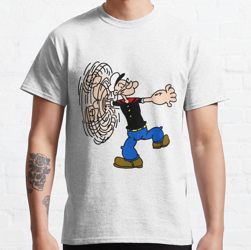 Best Popeye The Sailor T-Shirt - Image 7
