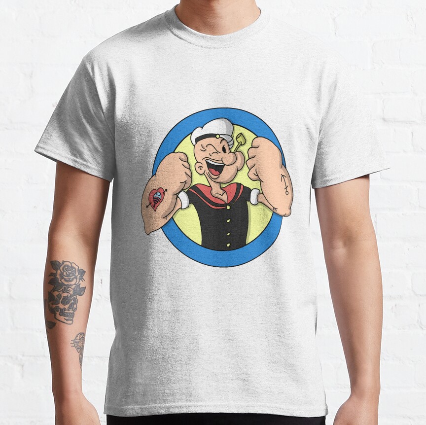Hot Movie Popeye T-Shirt - Image 2