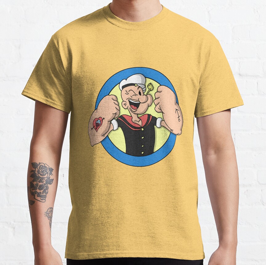 Hot Movie Popeye T-Shirt - Image 5