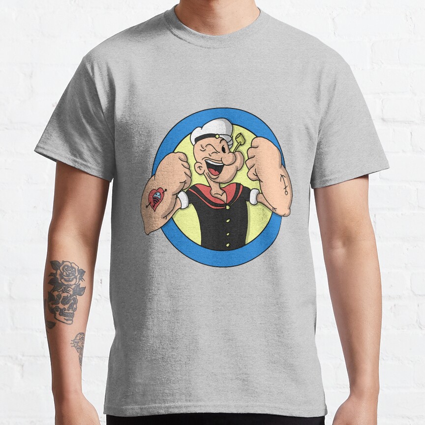 Hot Movie Popeye T-Shirt - Image 4