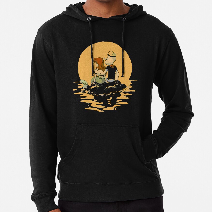 Popeye The Sailor X Ariel The Little Mermaid Hoodie