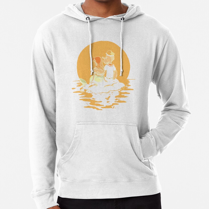 Popeye The Sailor X Ariel The Little Mermaid Hoodie - Image 2