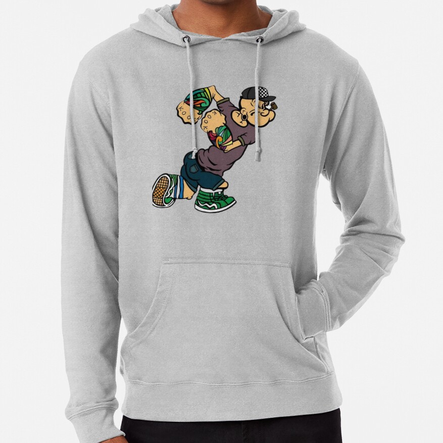 Popeye Sailor Man Essentials And Products Hoodie - Image 2