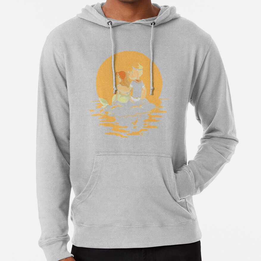 Popeye The Sailor X Ariel The Little Mermaid Hoodie - Image 5