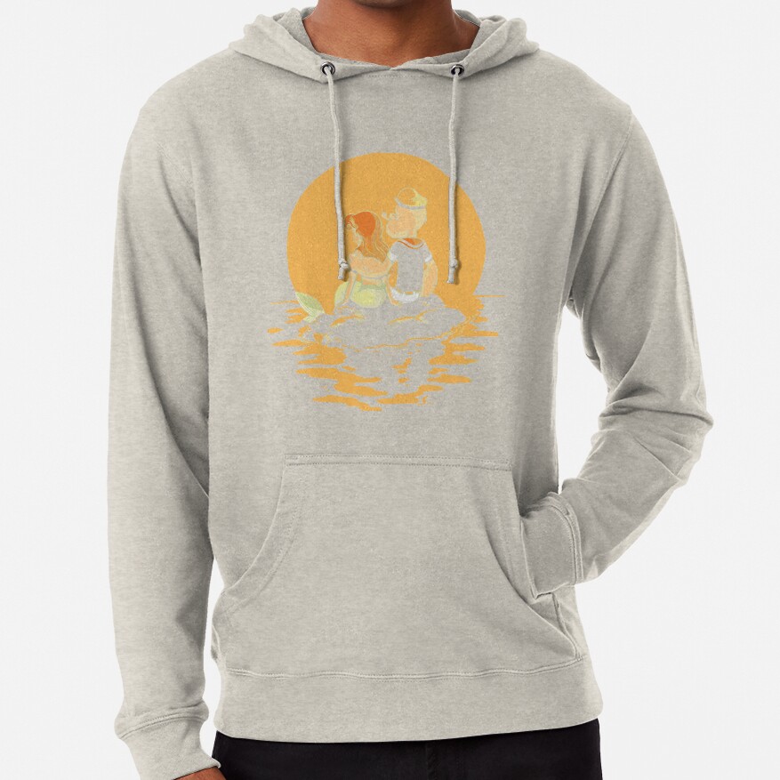 Popeye The Sailor X Ariel The Little Mermaid Hoodie - Image 4