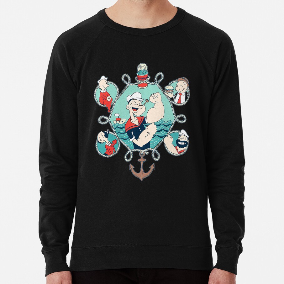 Popeye Circles Sweatshirt - Image 7
