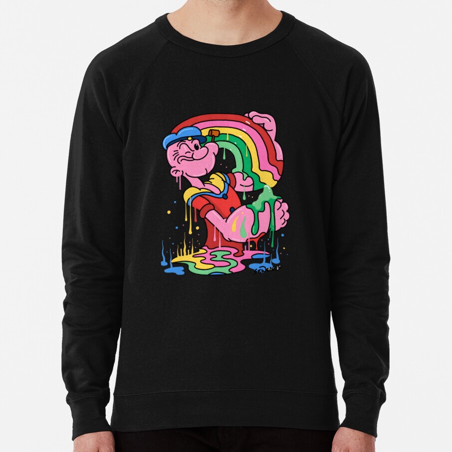 Popeye Color Sweatshirt
