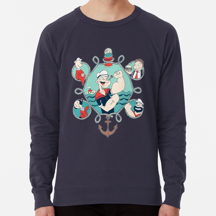 Popeye Circles Sweatshirt - Image 4
