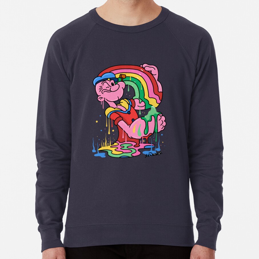 Popeye Color Sweatshirt - Image 2