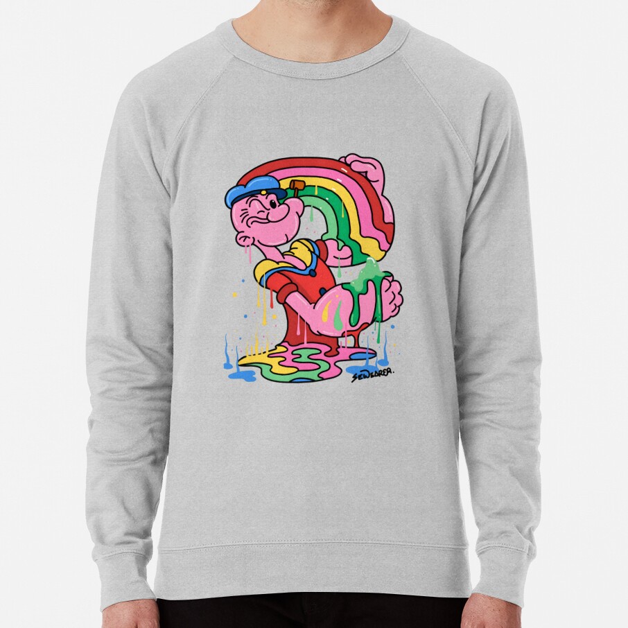 Popeye Color Sweatshirt - Image 5