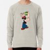 ssrcolightweight sweatshirtmensoatmeal heatherfrontsquare productx1000 bgf8f8f8 2 - Popeye Merch