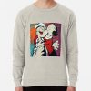 ssrcolightweight sweatshirtmensoatmeal heatherfrontsquare productx1000 bgf8f8f8 20 - Popeye Merch