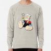 ssrcolightweight sweatshirtmensoatmeal heatherfrontsquare productx1000 bgf8f8f8 22 - Popeye Merch