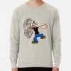 ssrcolightweight sweatshirtmensoatmeal heatherfrontsquare productx1000 bgf8f8f8 30 - Popeye Merch