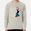 ssrcolightweight sweatshirtmensoatmeal heatherfrontsquare productx1000 bgf8f8f8 6 - Popeye Merch