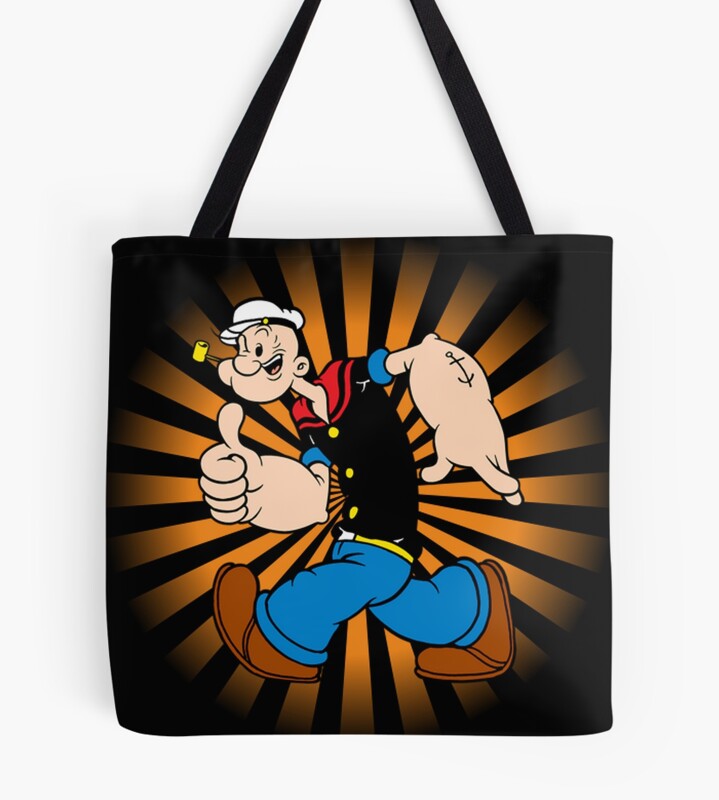 Popeye Unique Tote Bag