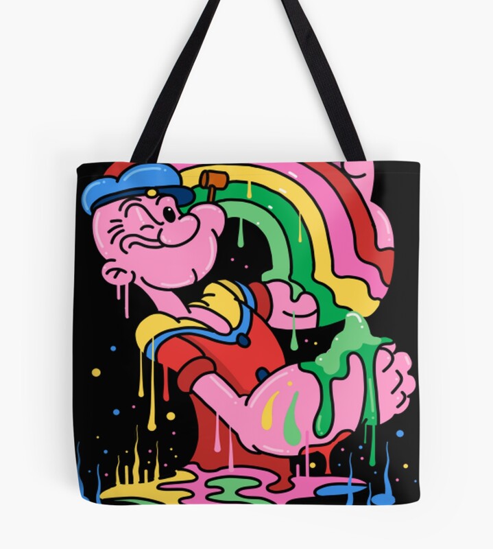 Popeye Color Tote Bag