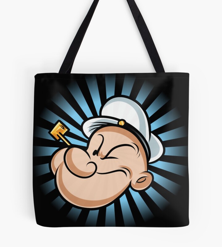 Hot Popeye Tote Bag