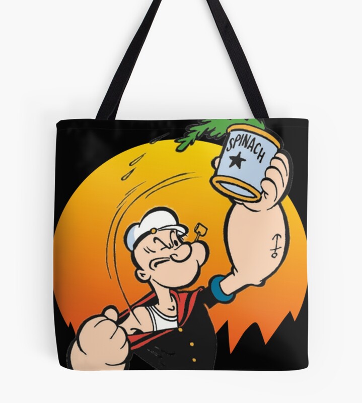 Hot Popeye Movie Tote Bag
