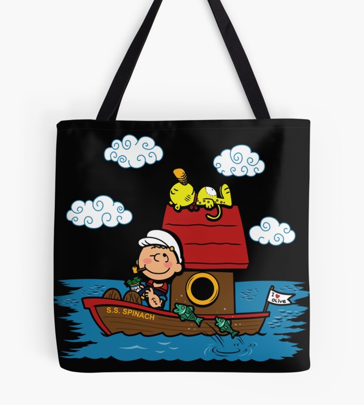 Popeye The Sailor Movie Tote Bag