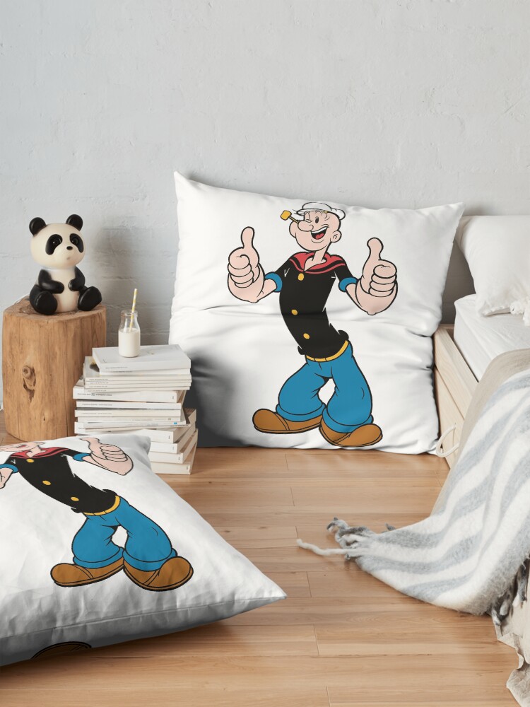 Best Seller Popeye The Sailor Man Throw Pillow - Image 2