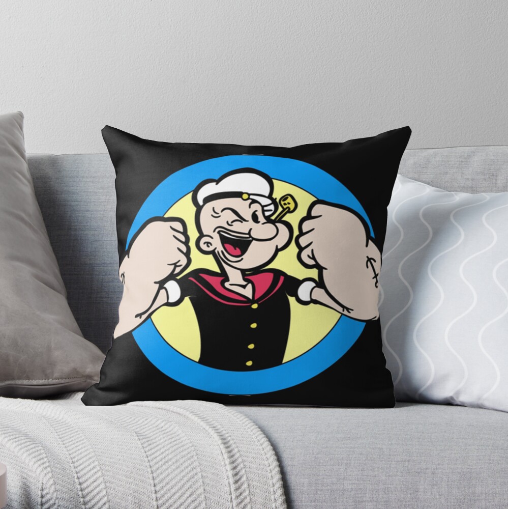 Hot Collection Popeye Throw Pillow