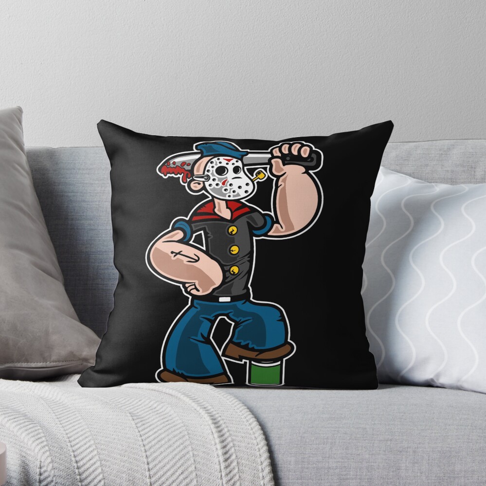 New 2025 Popeye Throw Pillow