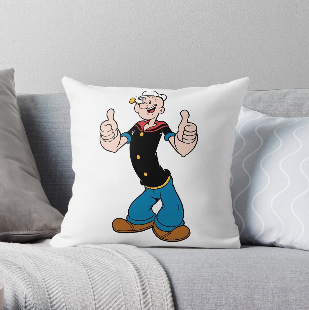 Best Seller Popeye The Sailor Man Throw Pillow