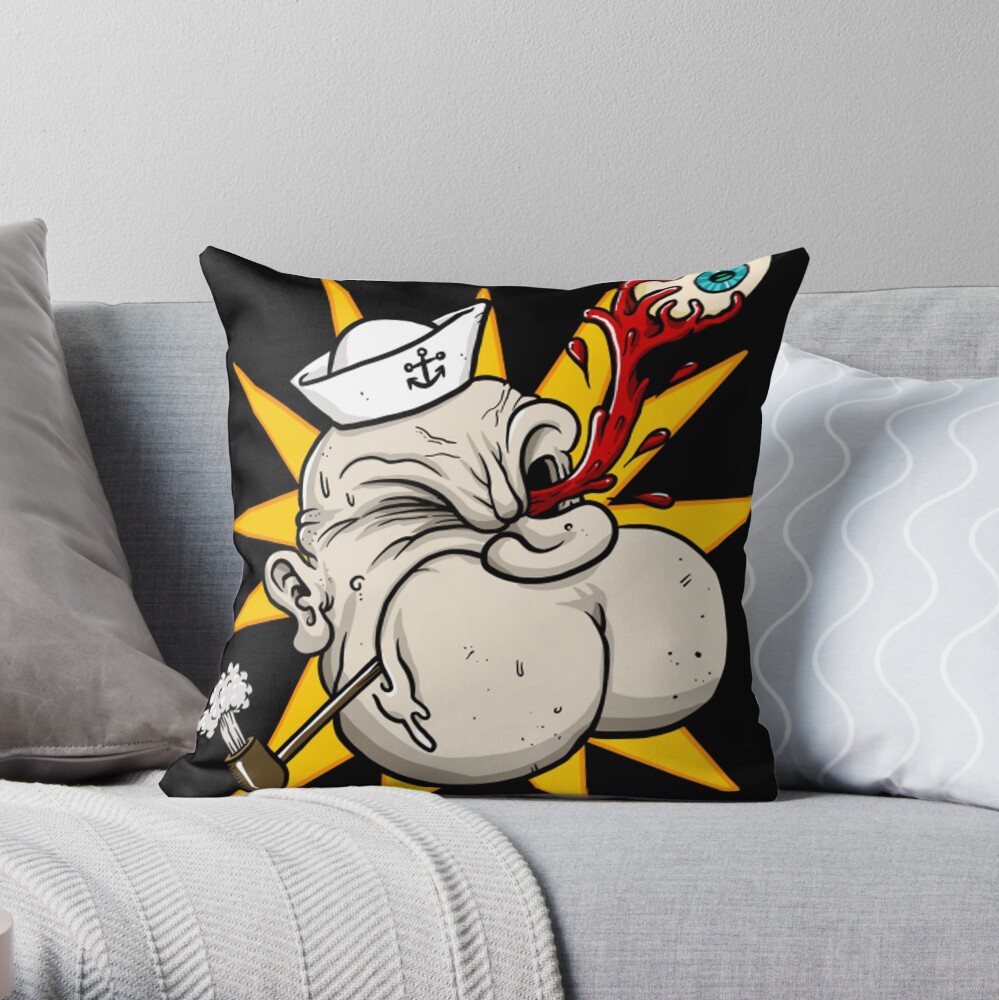Hot 2025 Popeye Throw Pillow