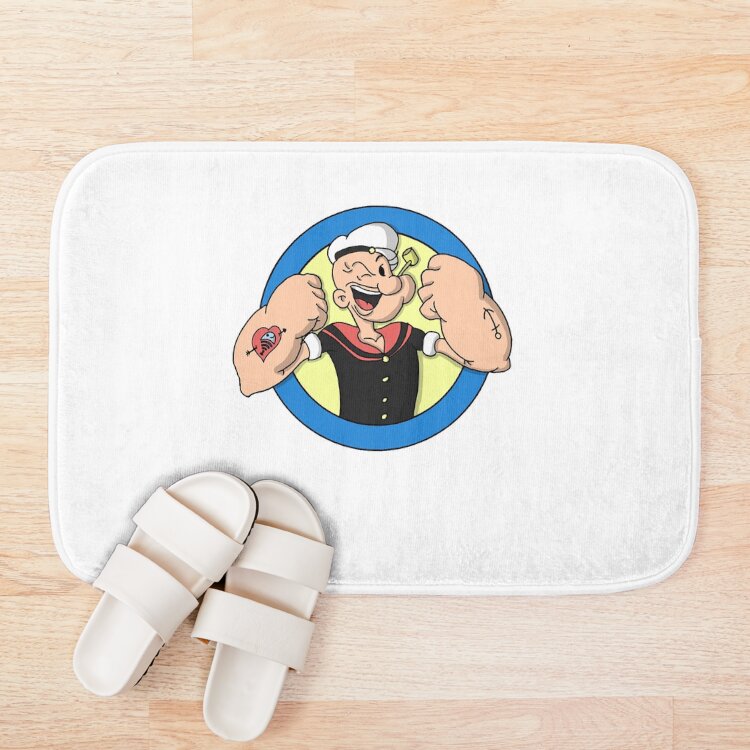 Sticker Boy Strong Bath Mat - Image 3