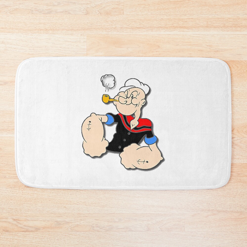 Boy Strong Smokes Bath Mat